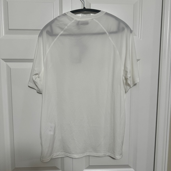 Prada Short Sleeved Athletic Workout White Shirt NWT Rare White Prada Logo - Picture 5 of 5